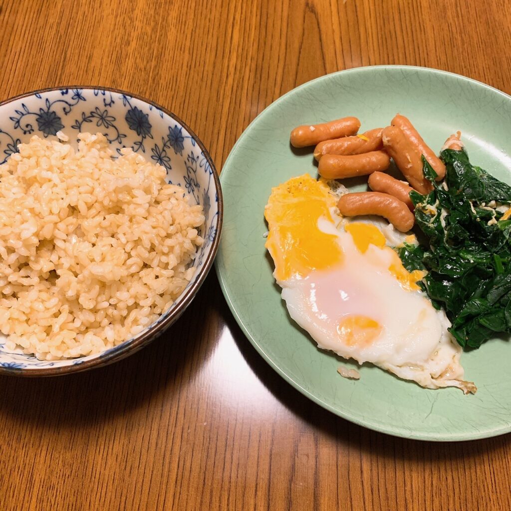 忙しいOLの朝ごはん